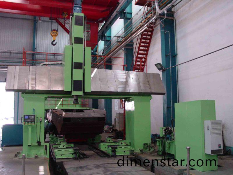 數控(kong)龍門鏜銑(xian)牀